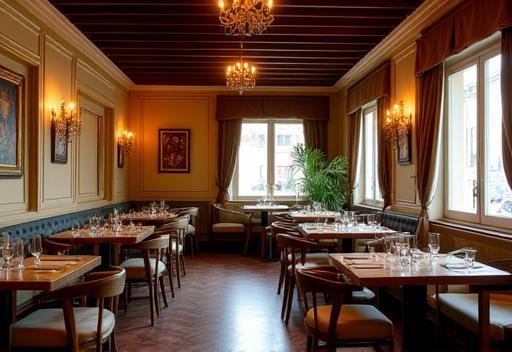 Inviting dining room at Anadolu Kebab House